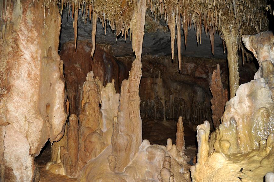 Dripstone cave in Petralona