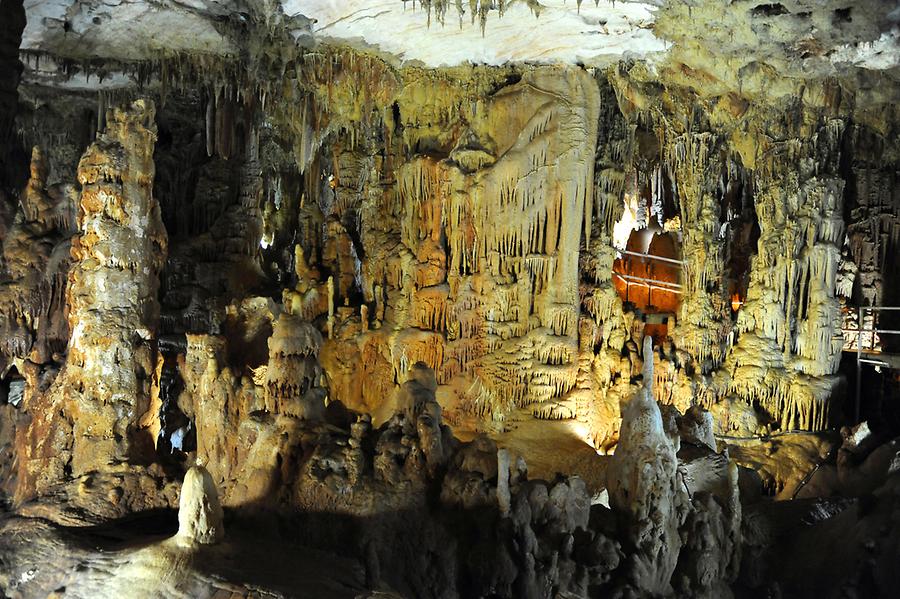 Dripstone cave in Petralona