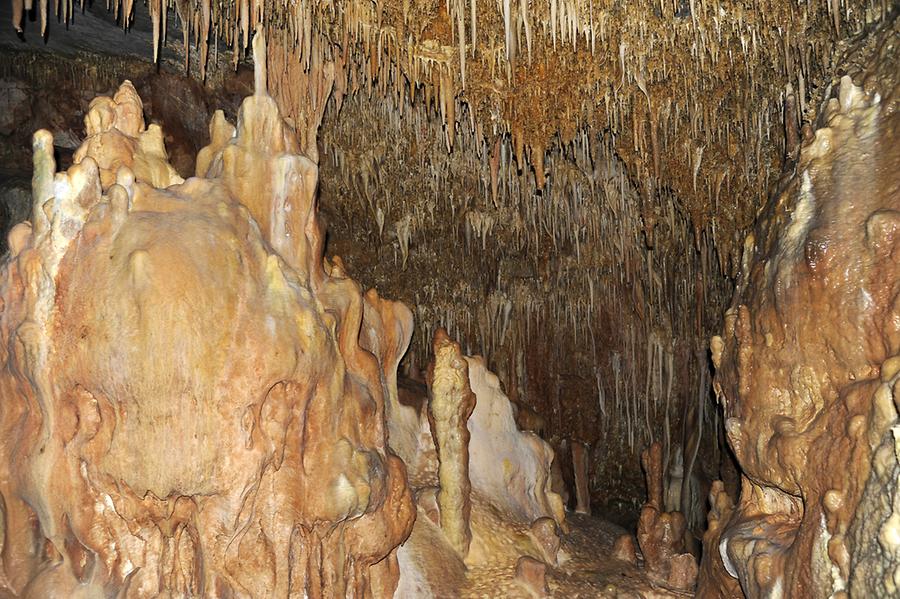 Dripstone cave in Petralona