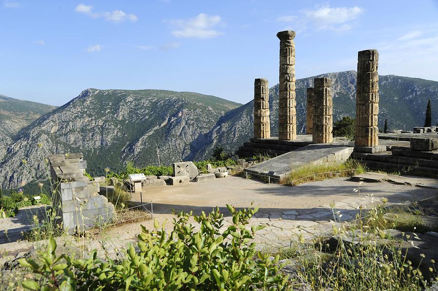 Apollo Temple Delphi