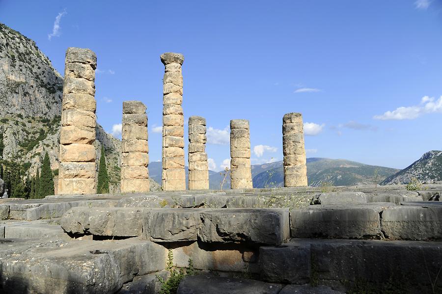 Apollo Temple Delphi