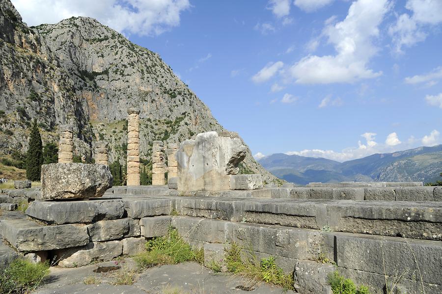 Apollo Temple Delphi