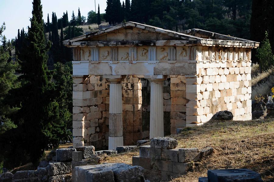 Athenian Treasury at Delphi