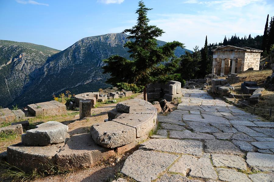 Athenian Treasury at Delphi