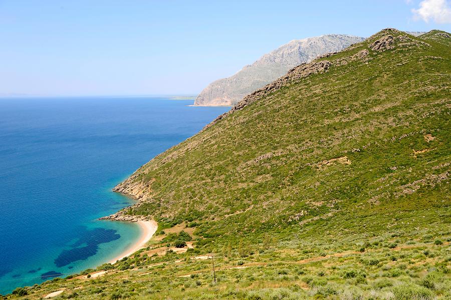 Coastline at Loutro