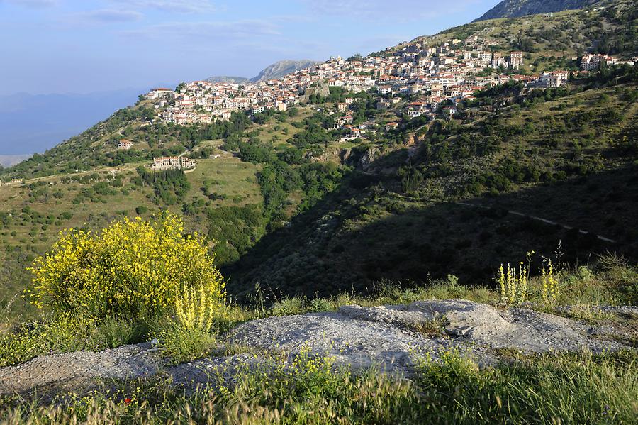 Landscape at Osios Loukas