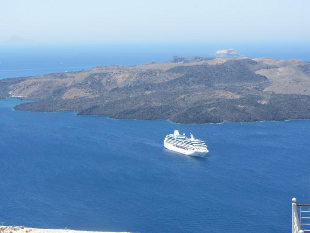 Coast of Santorini