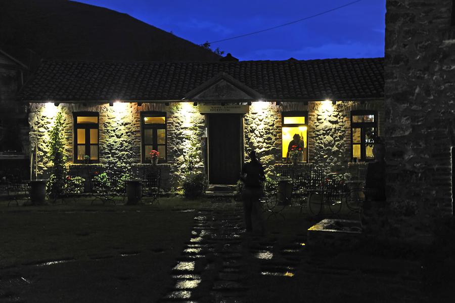 Agios Germanos at night