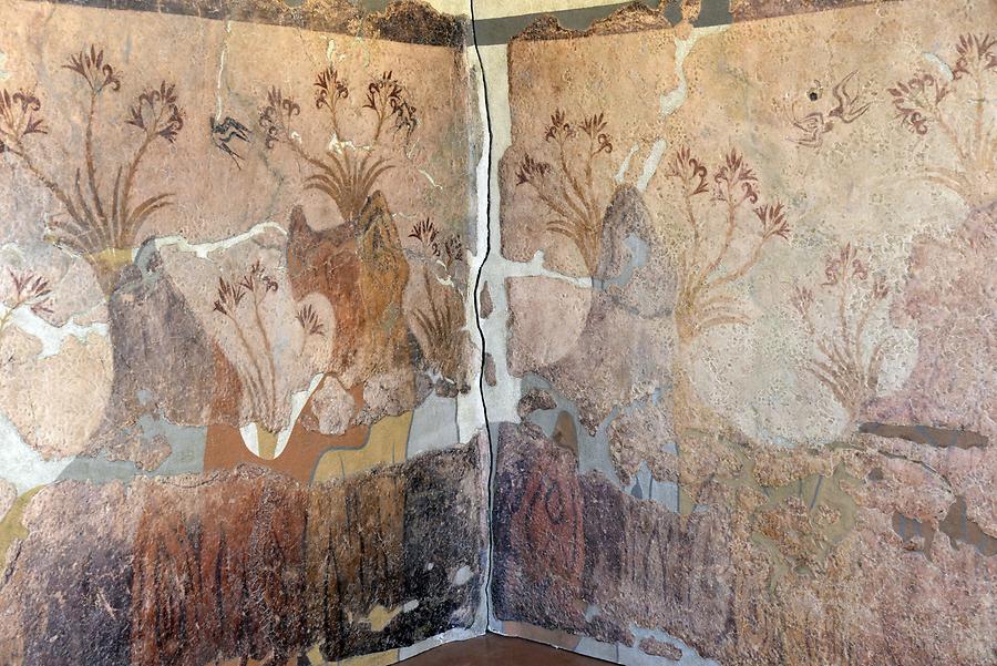 Museum of Prehistoric Thira - Fresco