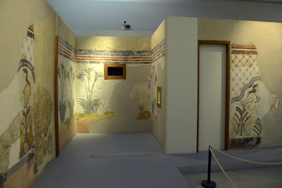 Museum of Prehistoric Thira - Fresco