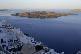 Santorini's Caldera and Nea Kameni