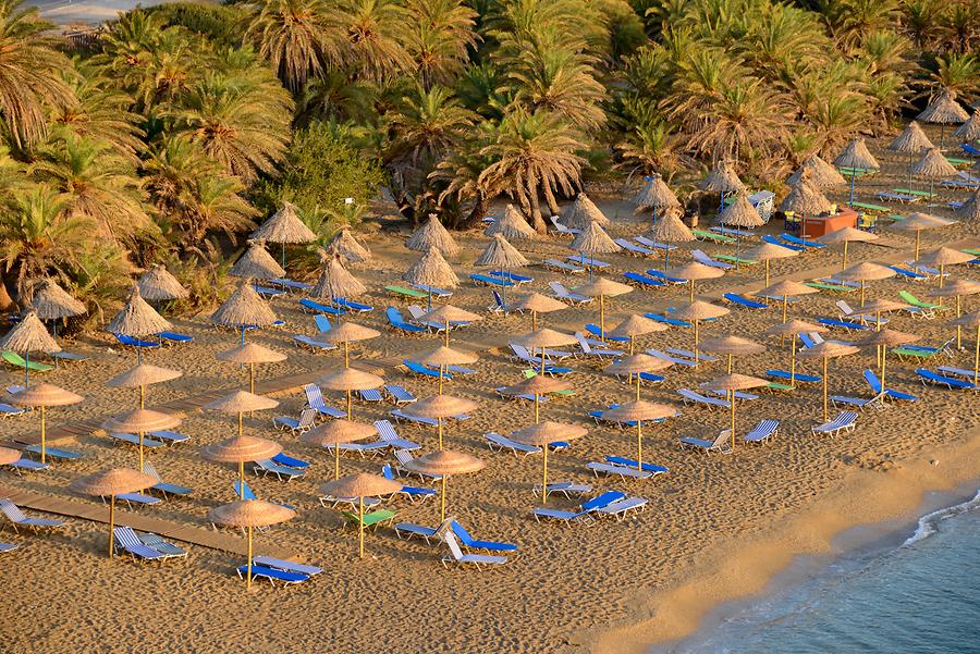 Vai - Palm-lined Beach