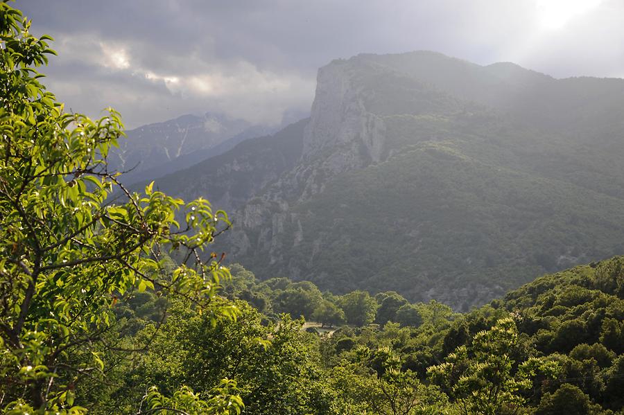 Mount Olympus Enipeas Canyon