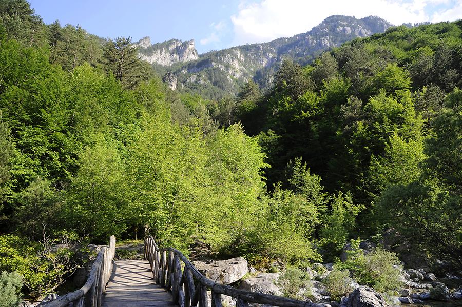 Mount Olympus Enipeas Canyon