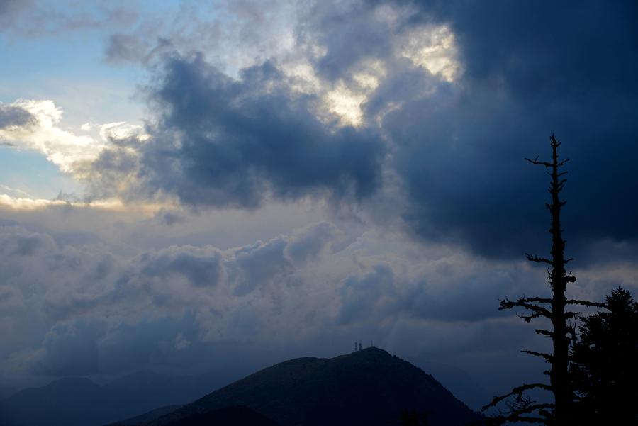 Sunset in Vouraikos Valley