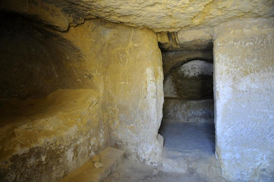 Matala - Artificial Cave; Inside