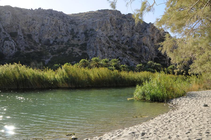 Preveli Beach - Canyon