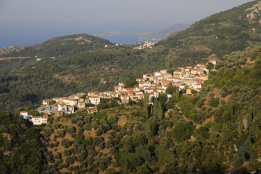 View from Profitis Ilias