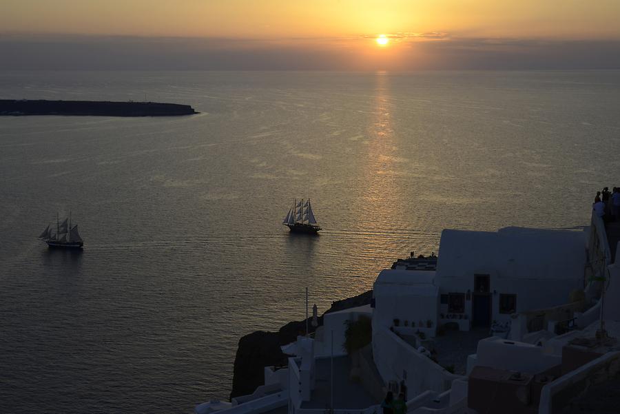 Santorini at Sunset