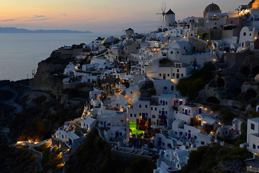 Oia at Night