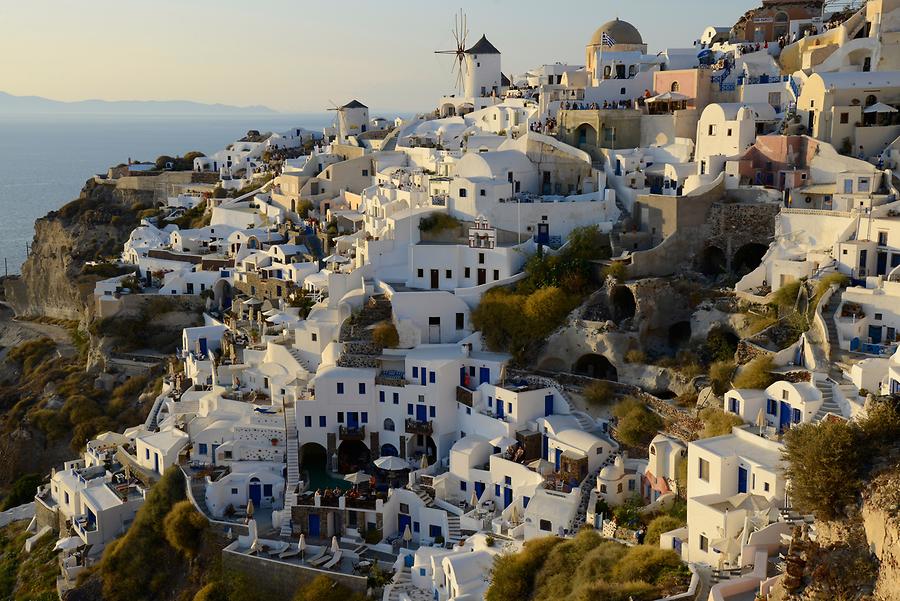 Oia at Sunset