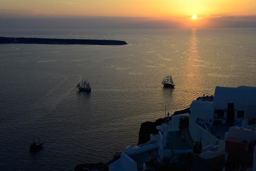Oia at Sunset