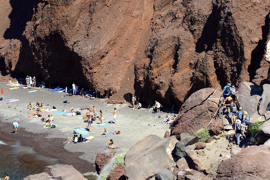 Red Beach near Akrotiri