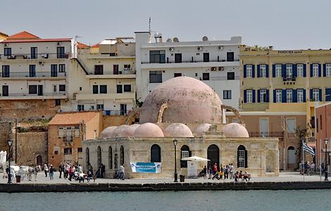 Janissaries- Mosque, oldest turkish building (1645), exhibit area today