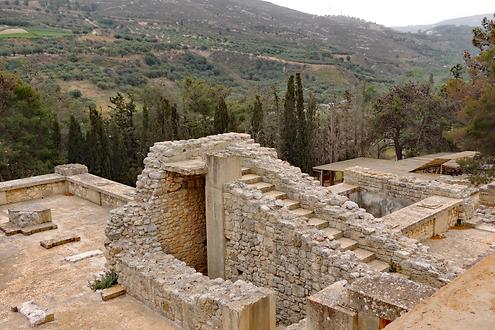 Reconstructed part of the building