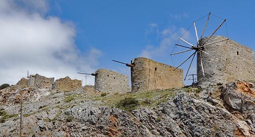 Windmills to pump water