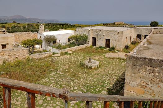 Monastery courtyard