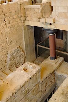 Rekonstruiertes Stiegenhaus