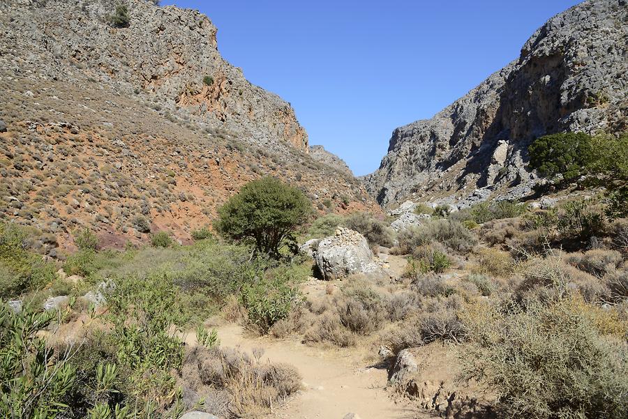 Zakros Gorge (Valley of the Dead)