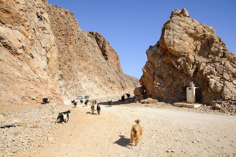 Road to Gramvousa and the Balos Lagoon