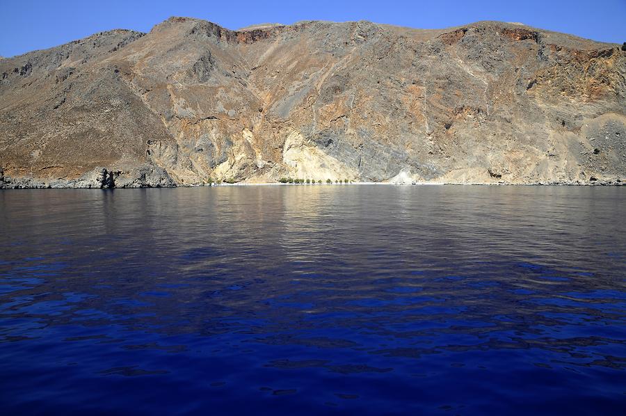 Steep Coast near Loutro