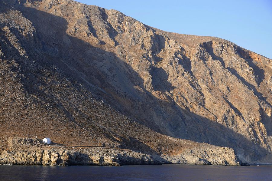 Steep Coast near Loutro