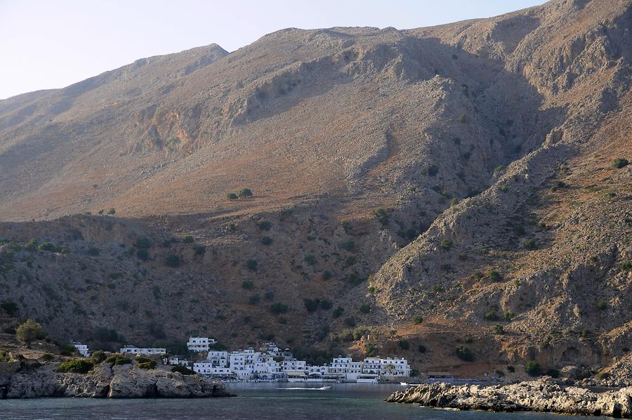 Steep Coast near Loutro