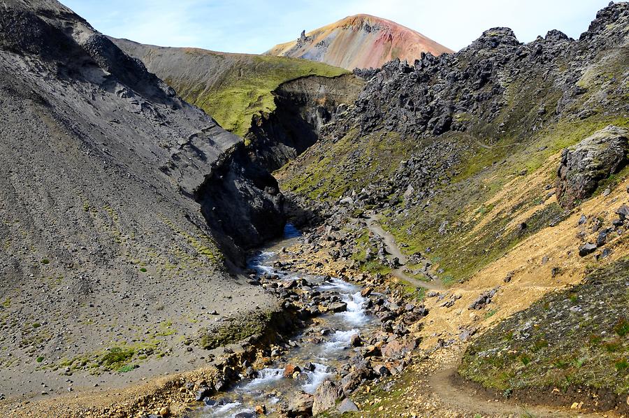 On the Road in Landmannalaugar