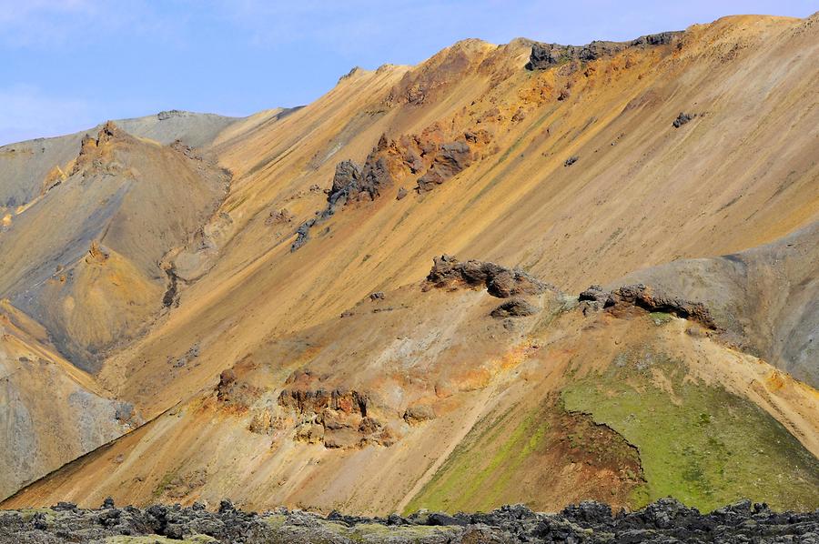 On the Road in Landmannalaugar