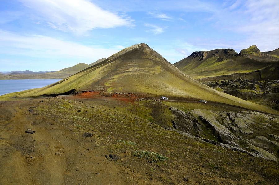 On the Road in Landmannalaugar