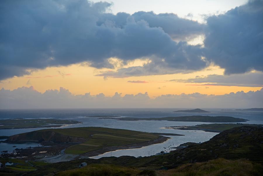 Connemara - Mannin Bay at Sunset