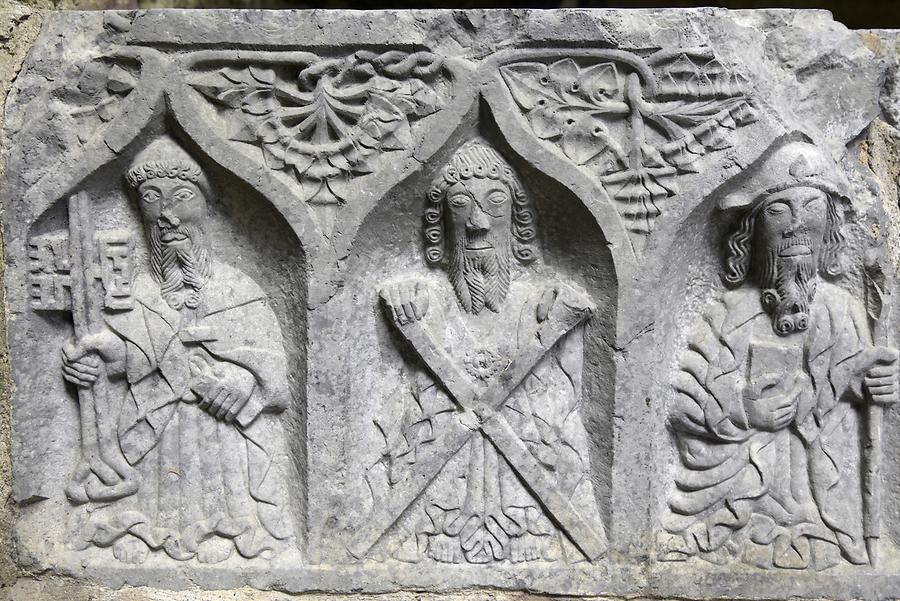 Jerpoint Abbey - Sarcophagus; Detail