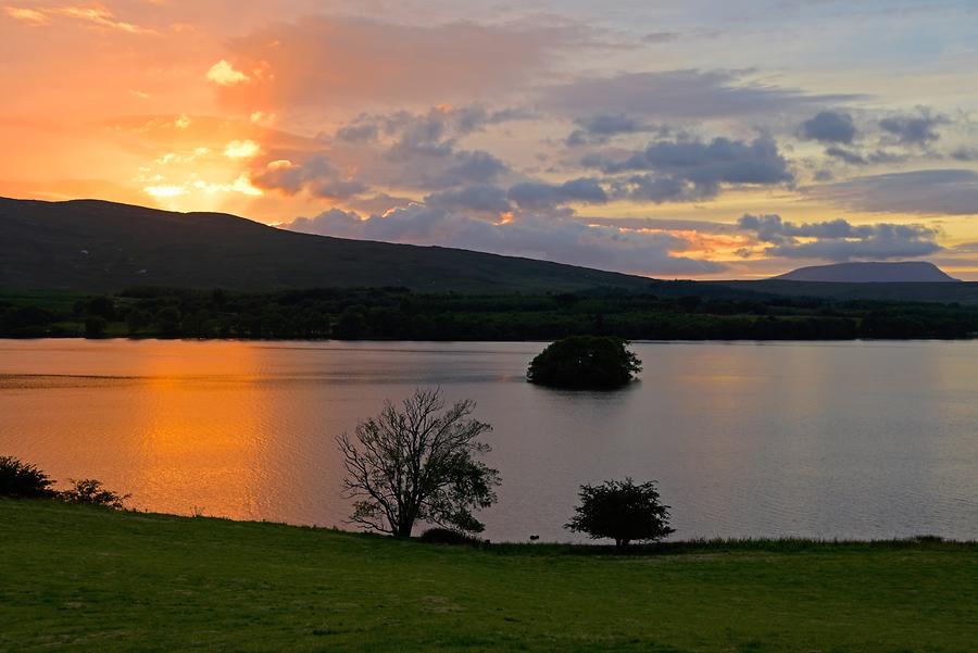 Gartan Lough at Sunset