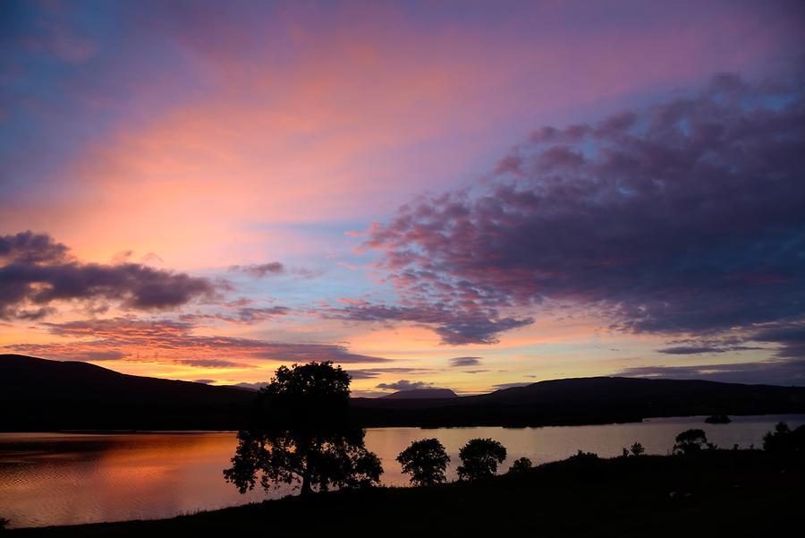 Gartan Lough at Sunset