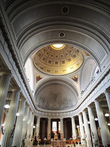 St. Marys Pro Cathedral view from inside