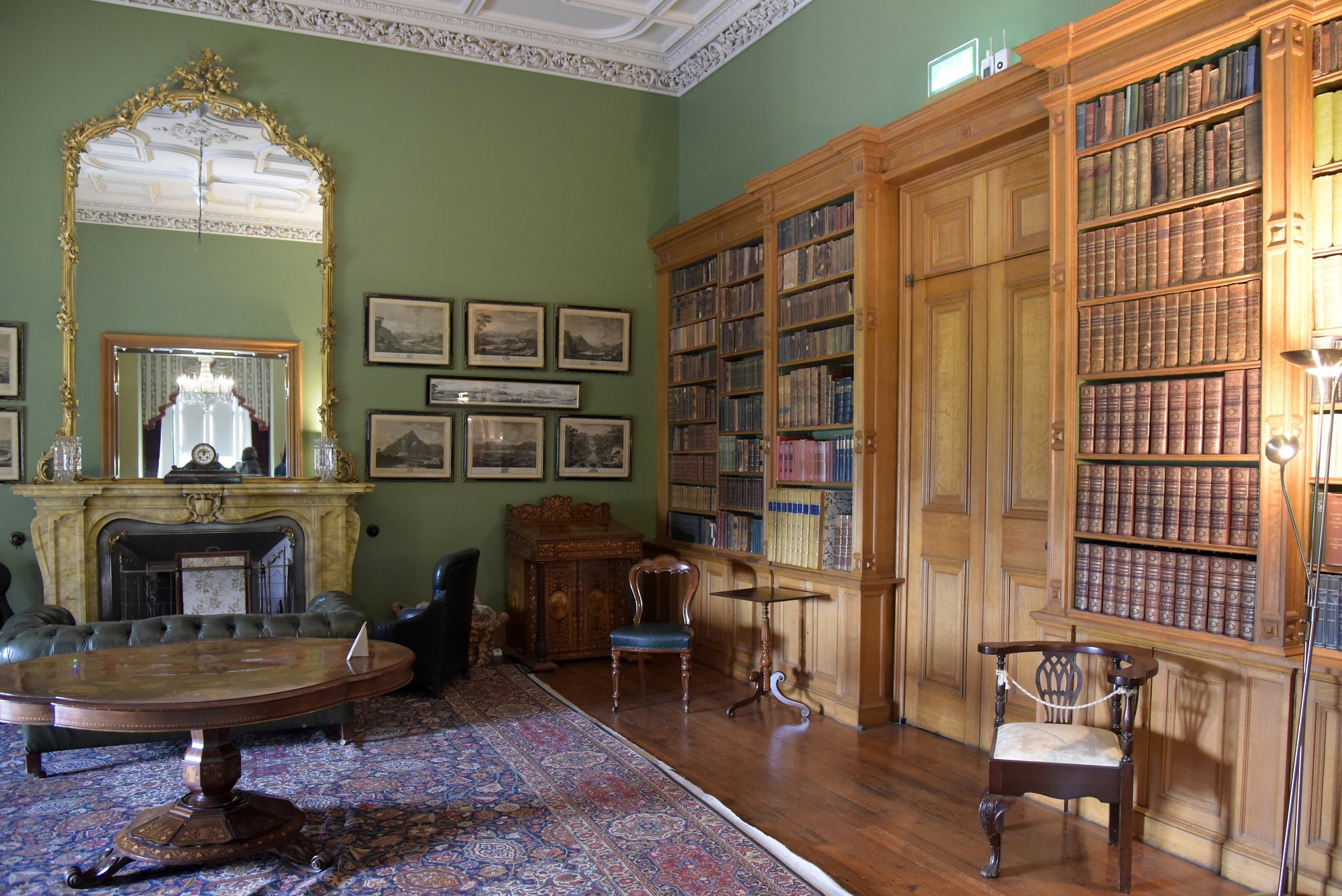 Killarney National Park Muckross House Interior 1