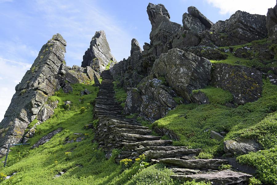 Skellig Michael - Ascent