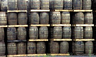 Whiskey barrels