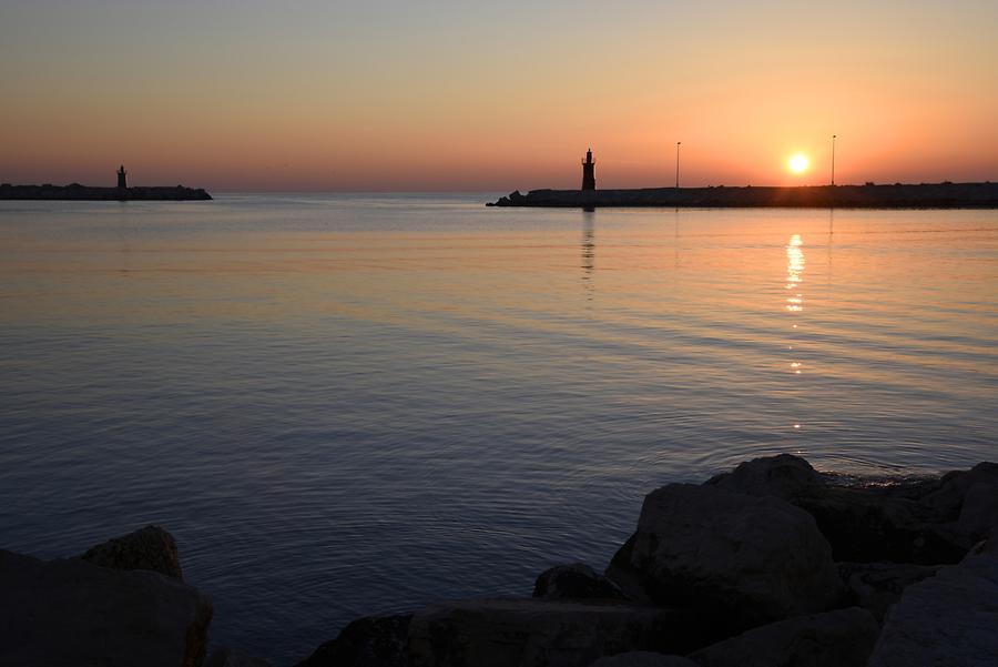 Trani - Harbour at Sunset