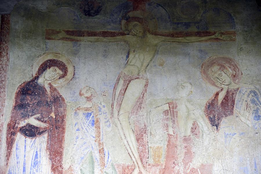 Hocheppan Castle - Frescoes